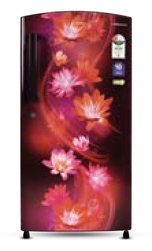 Direct Cool Refrigerator Color: Zephyr Wine Star Rating: 2 Star GLDC212SZWT2JC – 195 L