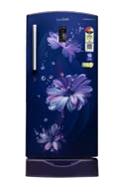 Direct Cool Refrigerator Color: Daisy Blue Star Rating: 3 Star GLDC213SDBB2GC – 195L