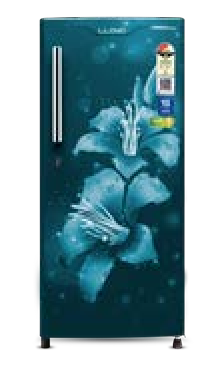 Direct Cool Refrigerator Color: Lilly Aqua Star Rating: 5 Star GLDF205SLAT2LC – 188 L