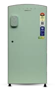 Direct Cool Refrigerator Color: Pastel Green Star Rating: 5 Star GLDF215SPGT4LC – 195 L
